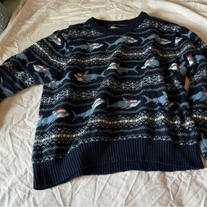 St. John's Christmas Shark Sweater